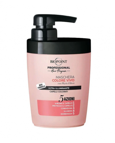 BIOPOINT  Maschera per capelli colore vivo 8051772484514