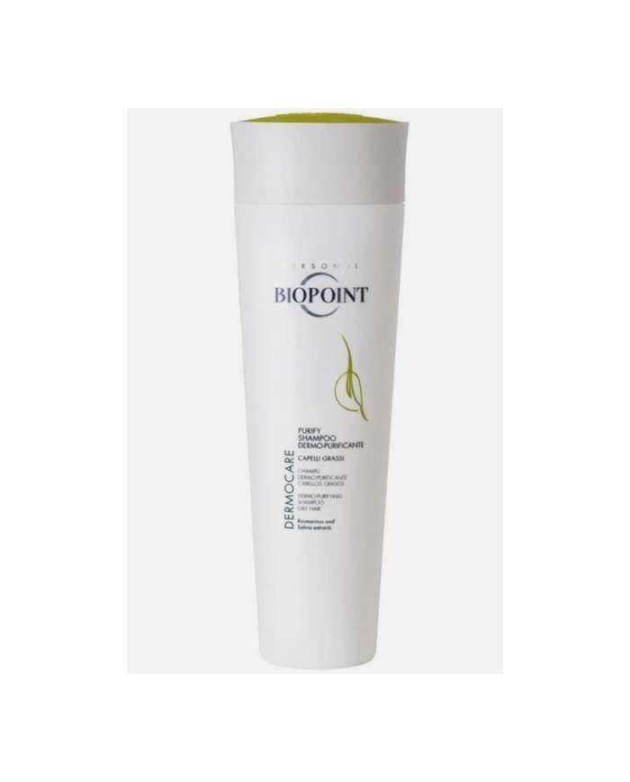 BIOPOINT DERMOCARE PURIFY - SHAMPOO DERMOPURIFICANTE PER CAPELLI GRASSI E SEBO-REGOLATORE 200 ML