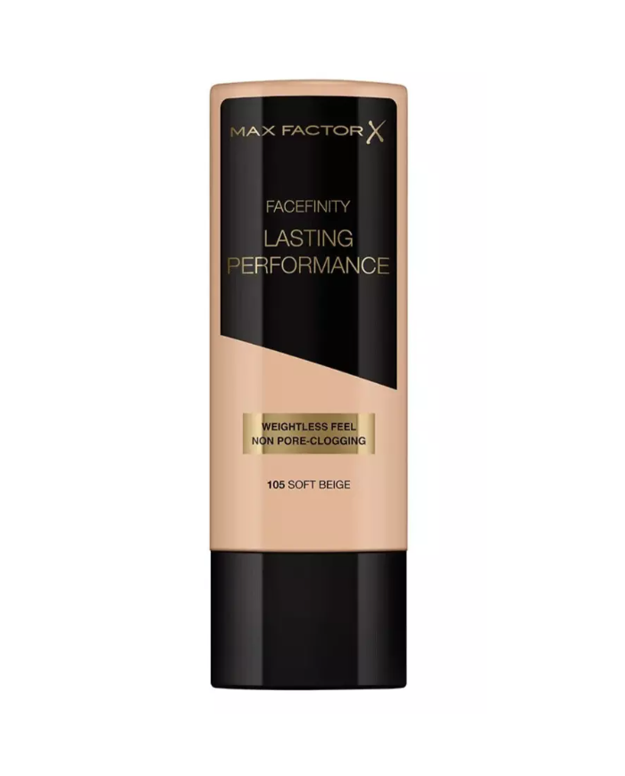 Max Factor Lasting Performance Fondotinta 105 Soft Beige 35ml Lunga Tenuta