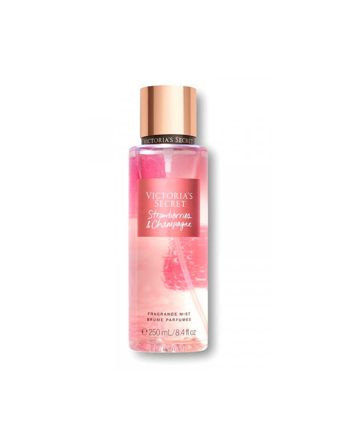 Victoria's Secret Strawberries & Champagne Fragrance Mist 250ml Acqua Profumata  667557180458