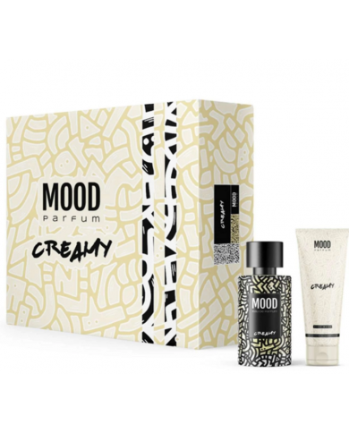 KIT Regalo Donna MOOD Creamy Profumazione Gourmand Vaniglia Fiori Bianchi  8055035741796