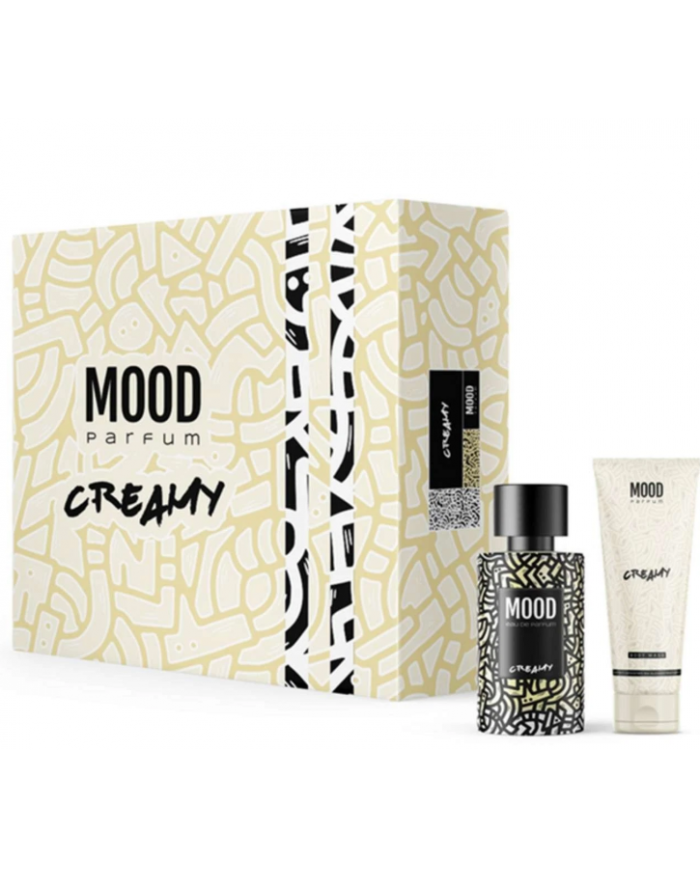 KIT Regalo Donna MOOD Creamy Profumazione Gourmand Vaniglia Fiori Bianchi  8055035741796