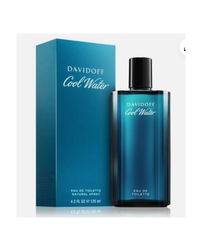 Davidoff Cool Water Uomo Eau de Toilette Fragranza Maschile 125 ml  3414202000572