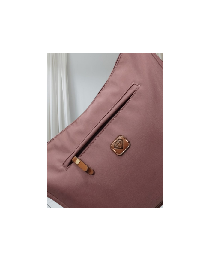 CALEIDOS CA981-02 Sacca Donna Casual con Zip Frontale e Posteriore Tessuto