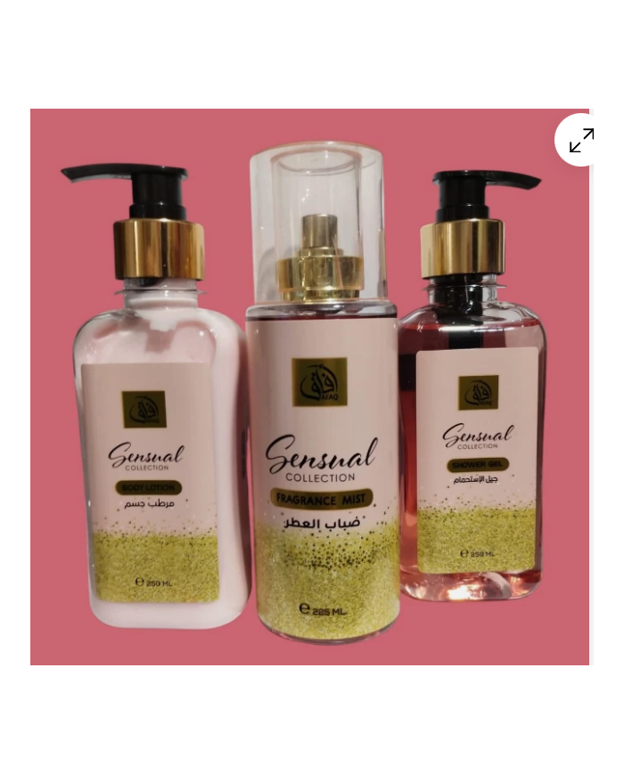 Afaq Sensual body lotion 250 ml fragrance mist 225 ml shower gel 250 ml dolce 8904174439968