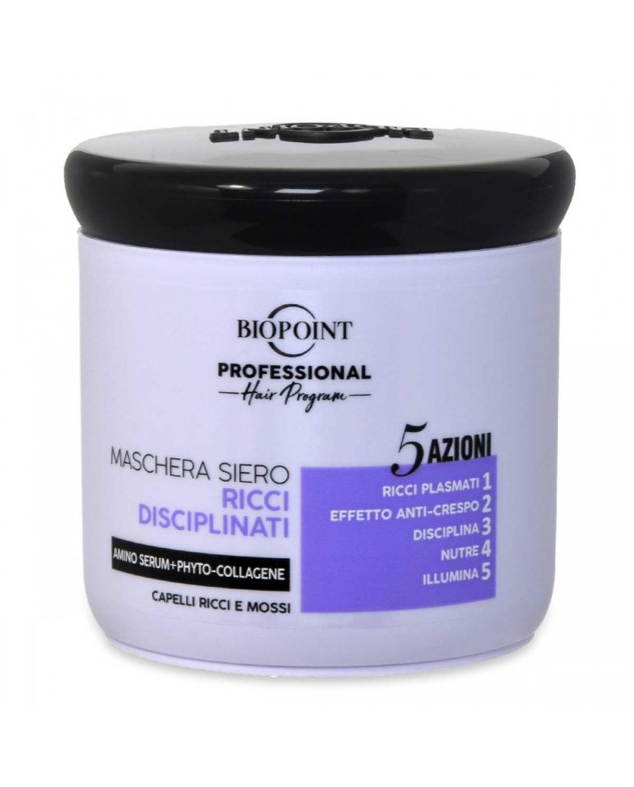 Biopoint Maschera Siero 400ml Ricci Disciplinati Phyto-Collagene 8050507531233