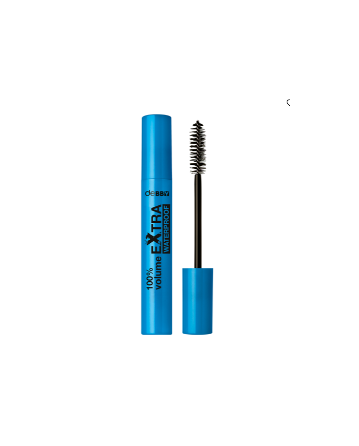 DEBBY MASCARA 100 % EXTRA VOLUME WP NERO PER CIGLIA ESAGERATE