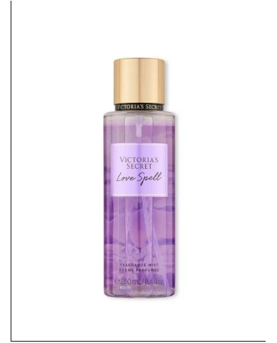 Victoria's Secret Love Spell Fragrance Mist 250ml Acqua Profumata Originale 667556489965