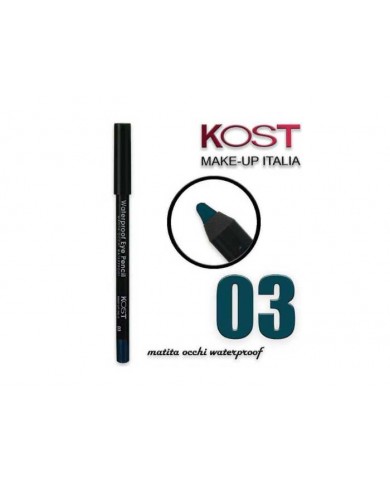 Kost Matita Occhi Waterproof N03 Tratto Preciso Lunga Durata Resistente Acqua 8032532725351
