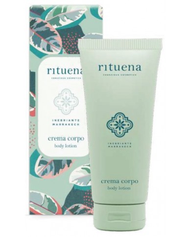 RITUENA Crema Idratante Corpo Donna 200ml Marrakech Vaniglia Miele Spezie 8055519863556