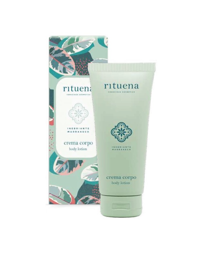 RITUENA Crema Idratante Corpo Donna 200ml Marrakech Vaniglia Miele Spezie 8055519863556