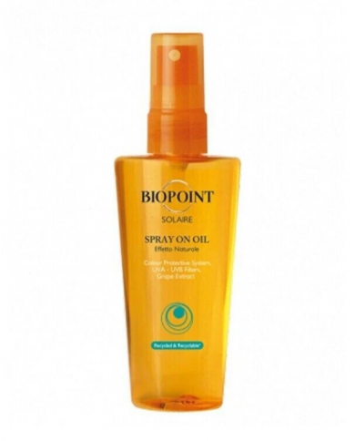 Biopoint Solaire Spray On Oil - Olio Capelli Solare Senza Risciacquo 100m 8009518089233