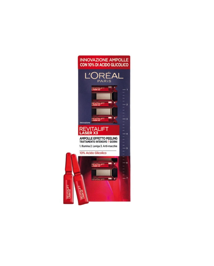L'OREAL PARIS AMPOLLE VISO  Riduzione delle macchie scure pelle levigata lucente