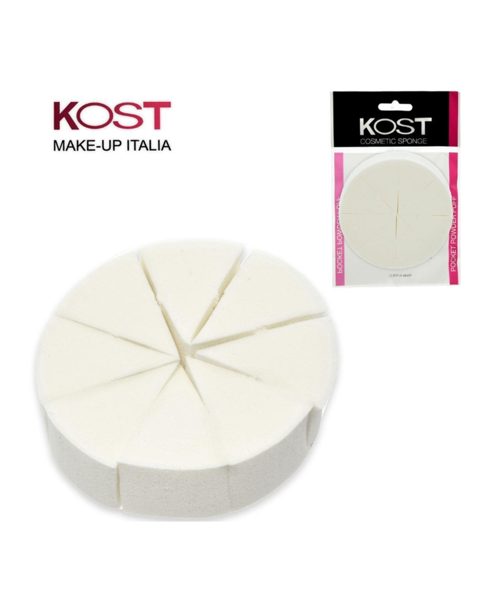 Kost spugnetta per fondotinta tonda a spicchi art sp03    8032532729090
