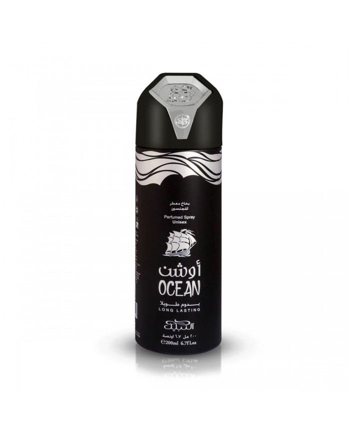 Nabeel Ocean Deodorante Spray 200ml Fragranza Araba Marina Fresca Unisex 6291109921493