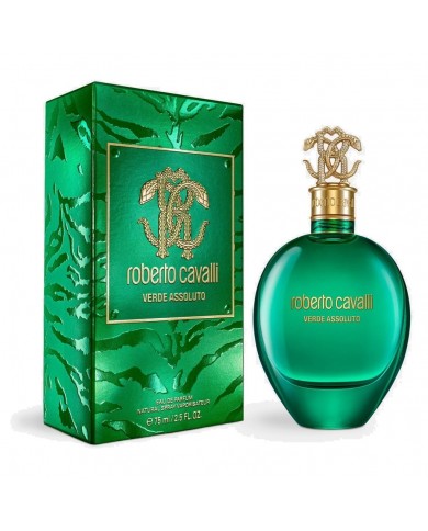 Roberto Cavalli 75ml Verde Assoluto Donna EDP Eau de Parfum Spray Profumo 8056860214660