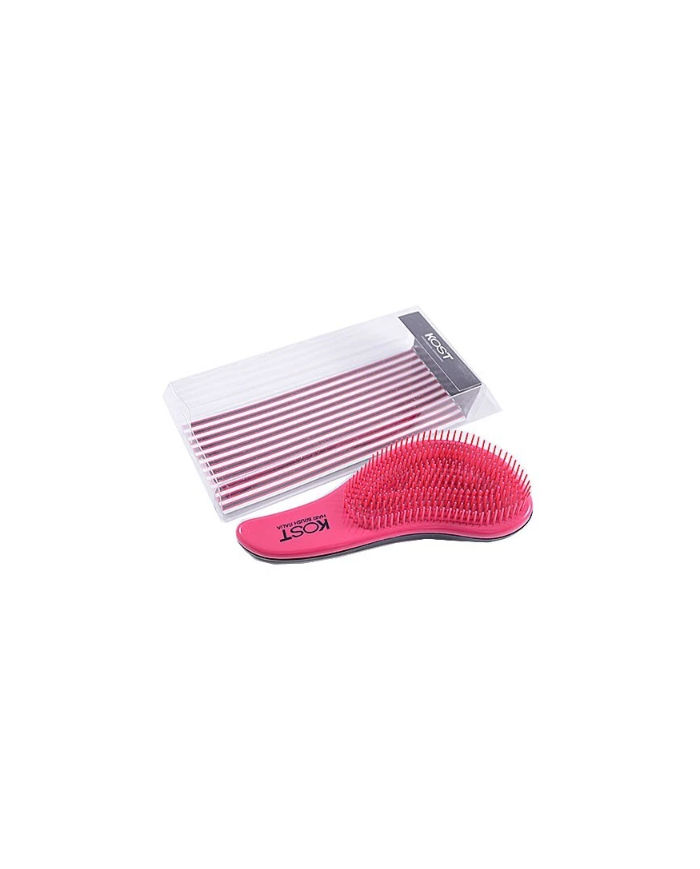 KOST Spazzola Onda Rosa Districante Professionale Antinodi Capelli HB12