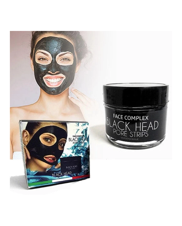 Face Complex Black Mask 50ml Maschera Nera Punti Neri e Acne Pulizia Viso Italia
