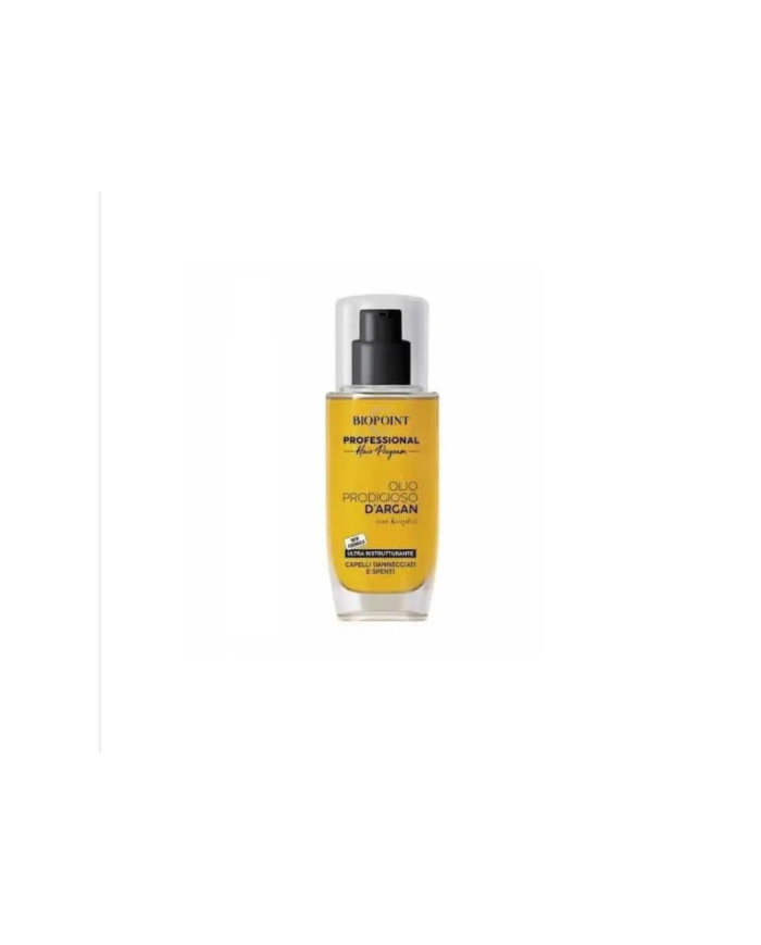 OLIO DI ARGAN Biopoint ultra ristrutturante per capelli danneggiati