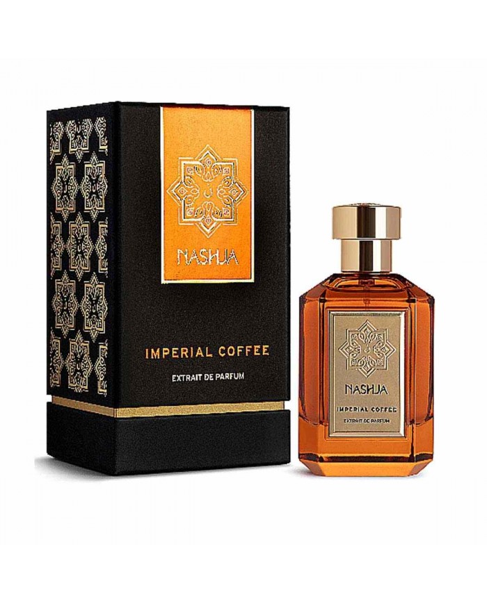 Nashja Imperial Coffee 100ml Extrait de Parfum Note di Caffè e Vaniglia Nuovo 8055519864881