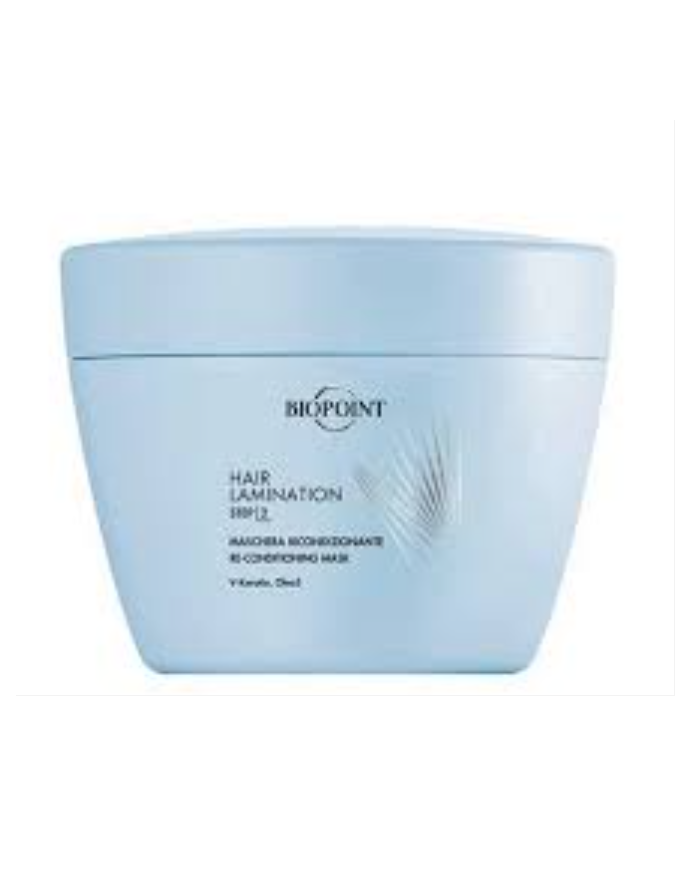 Biopoint Hair Lamination Maschera Ricondizionante 200ml Effetto Specchio