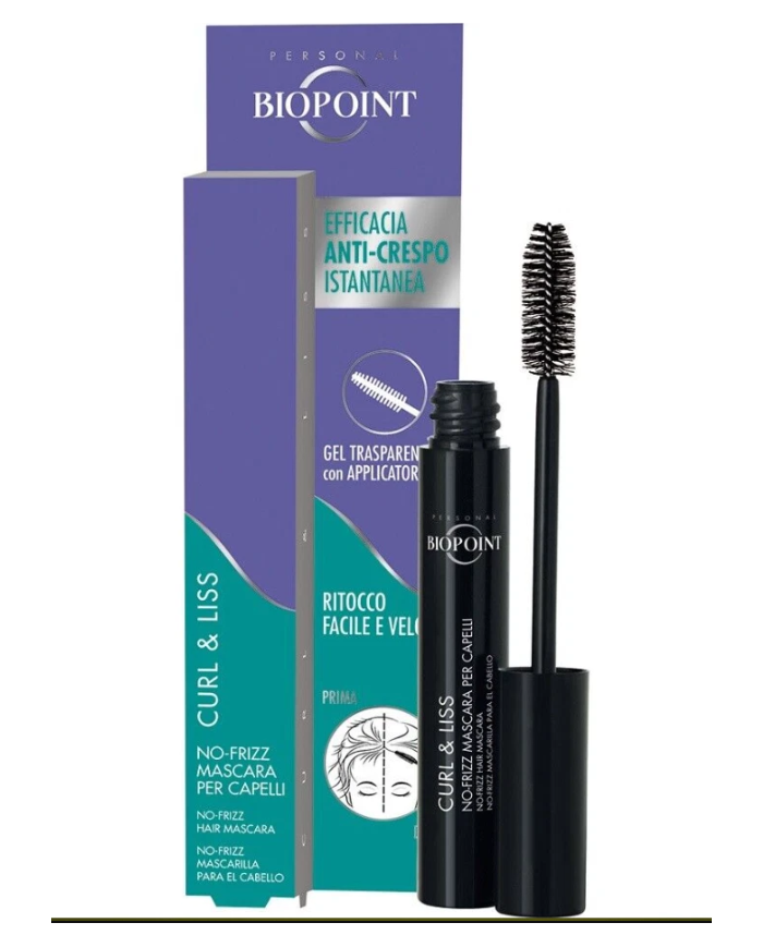 BIOPOINT MASCARA TRASPARENTE PER CAPELLI RIBELLI MORBIDI E ORDINATI NO PELUCCHI  8051772489885