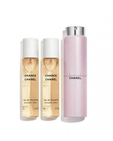 CHANEL CHANCE - EAU DE TOILETTE - 3x20 ML TWIST AND SPRAY