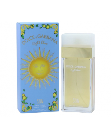 D&G light blue sun edt donna 100ml