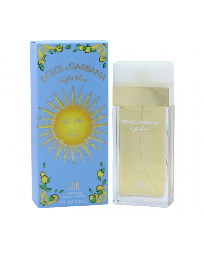 D&G light blue sun edt donna 100ml