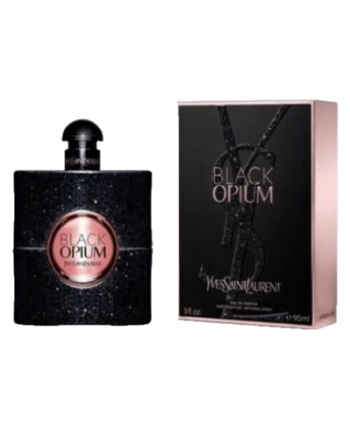YSL Black Opium eau de parfum 90 ml vapo profumo per donna elettrica sfrontata