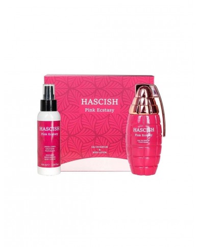 HASCISH Pink Ecstasy Pour Femme Cofanetto Kit EDP 100ml + Body Lotion 100ml 806812390069