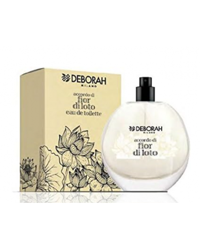 DEBORAH MILANO ACCORDO DI FIOR DI LOTO - EAU DE TOILETTE 100 ML - FRAGRANZA FEMMINILE FLOREALE E RAFFINATA