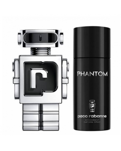 PACO RABANNE PHANTOM - COFFRET EAU DE TOILETTE 100 ML + DEO SPRAY 150 ML