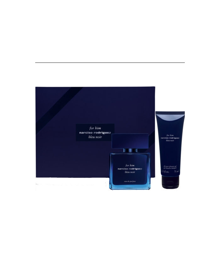 Narciso Rodriguez For him Bleu Noir 50 ml EDP + Shower Gel 75ml Cofanetto