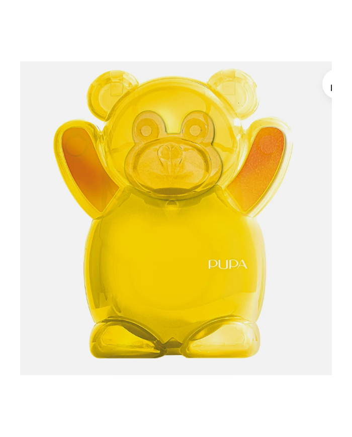 Pupa orso felice orange N005 trousse trucco viso  per un make-up super trendy