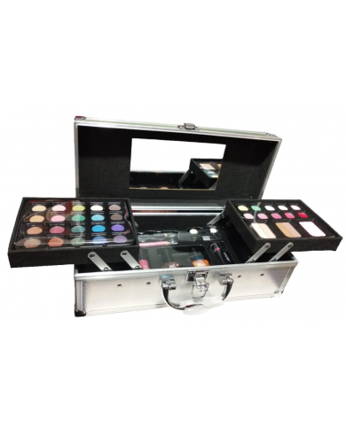 Cosmetic beauty case Set di mak up colorati da 44 pezzi trousse completa