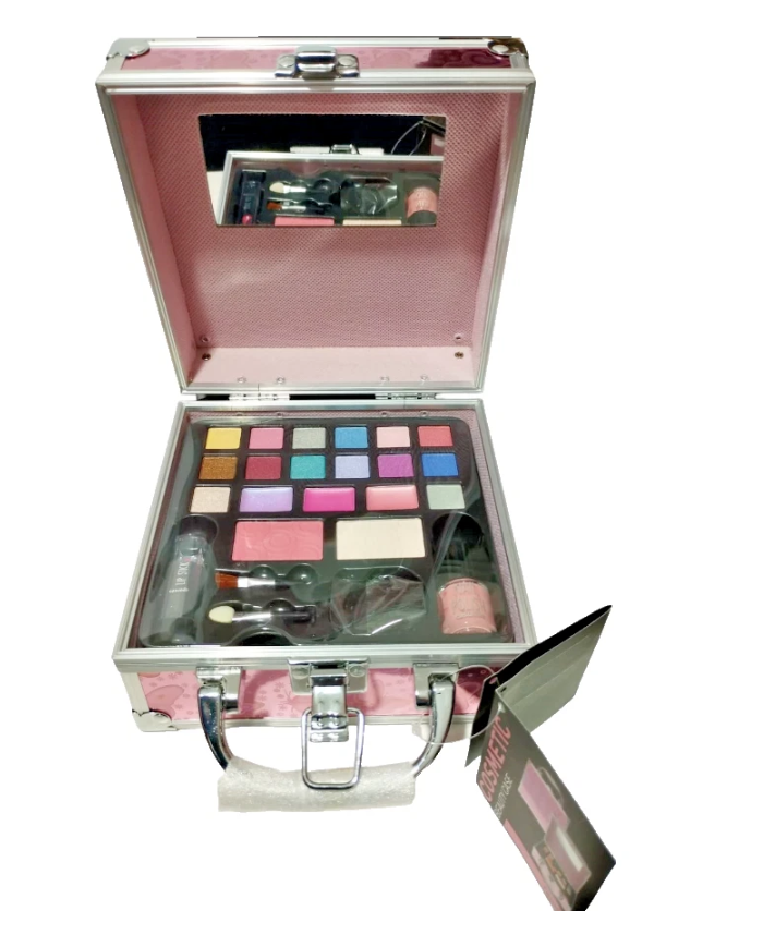 Cosmetic beauty case Set di mak up colorati da 24 pezzi trousse completa