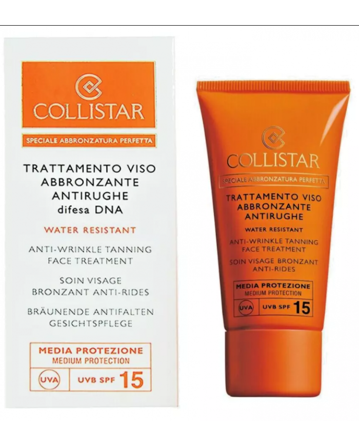 COLLISTAR SOLARE TRATTAMENTO SPECIALE VISO ANTIRUGHE SPF 15 TUBO 50ML