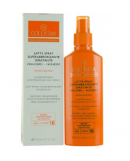 Collistar Latte Spray superabbronzante idratante viso-corpo wr spf 10 200 ml