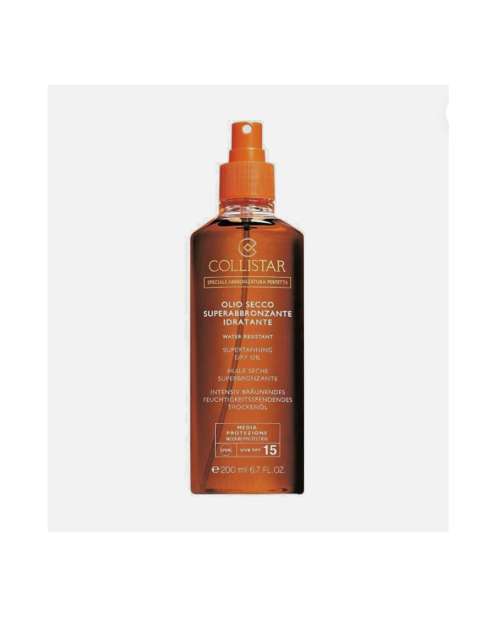 Collistar Olio Secco SPF 15 Nutri e Proteggi il tuo corpo Senza Ungere la pelle