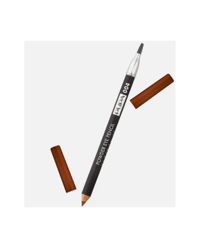 Pupa Powder Eye Pencil 004 Powdery  con pennelloTerra Di Siena effetto polvere