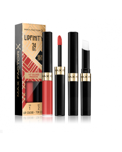 Max Factor Lipfinity 147 Gilded Passion Dura fino a 24H