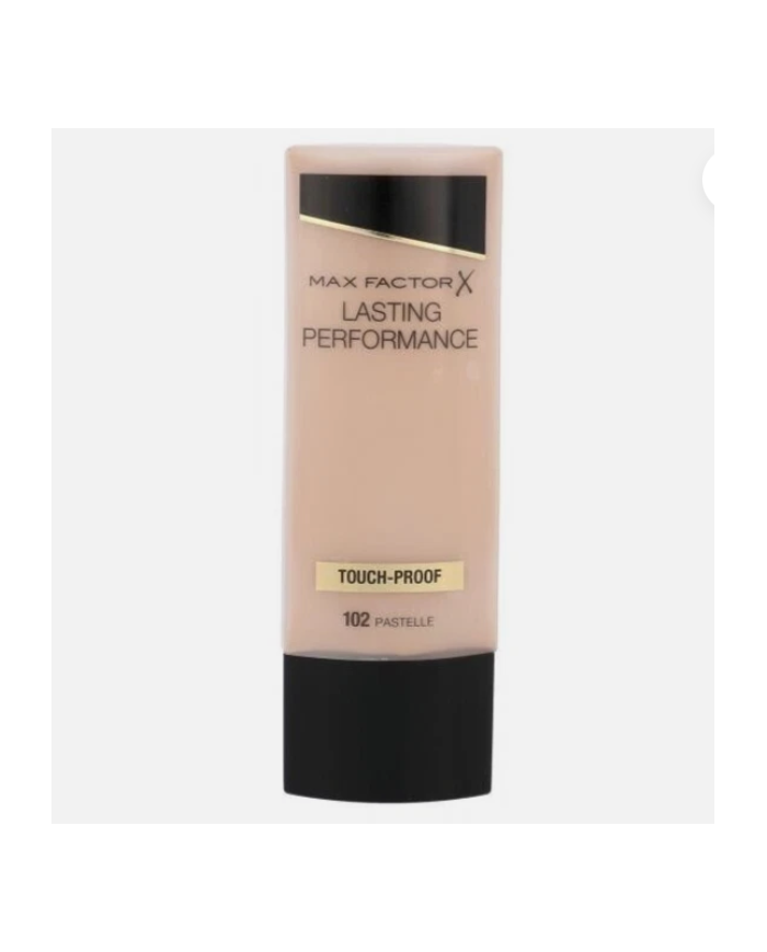 max factor fondotinta liquido coprente talco lasting performance 102 pastelle