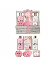 Cofanetto Benessere Le Fate di Jo Peonia Vaniglia 7 Pz Regalo Scrub Sali