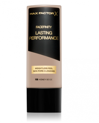 MAX FACTOR Lasting Performance Fondotinta  HONEY BEIGE 108  35ml No Transfer