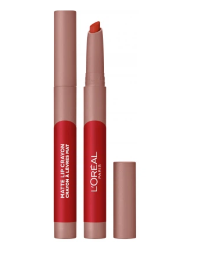 L'OREAL MATITONE ROSSETTO MATTE LIP CRAYON  CARAMEL REBEL N110