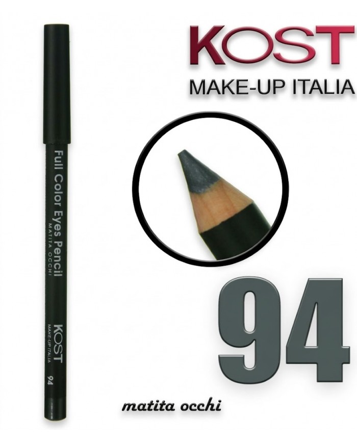 KOST Kajal Occhi N94 Nero Resistente all'Acqua Tratto Morbido e Preciso