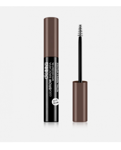 DEBBY Colorbrow Mascara Sopracciglia 01 Light Brown Fissa e Modella 5ml