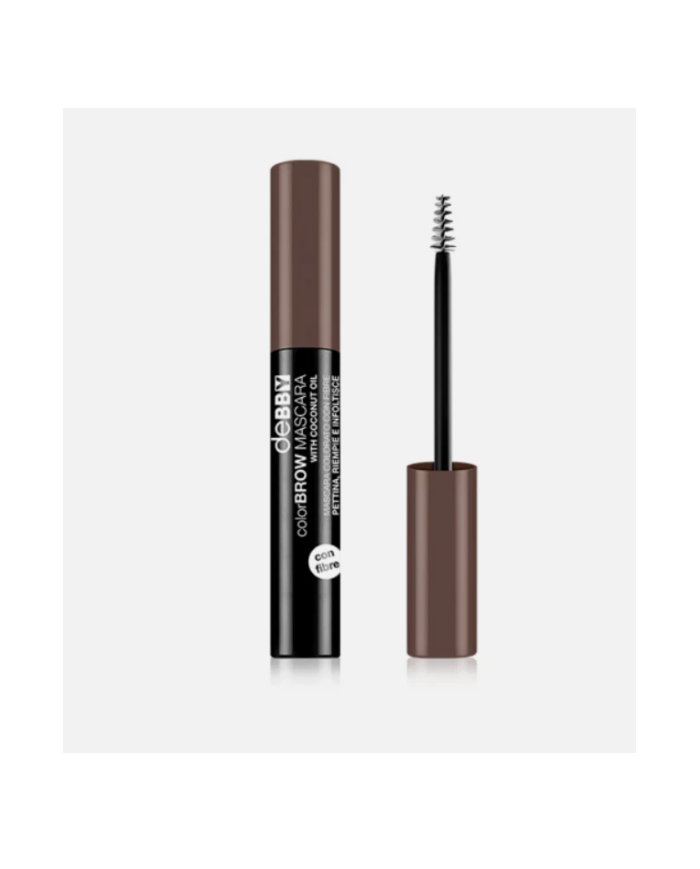 DEBBY Colorbrow Mascara Sopracciglia 01 Light Brown Fissa e Modella 5ml