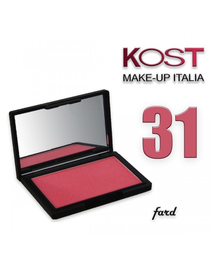 KOST Fard Blush n.31 fard Compatto Alta Sfumabilità Effetto Naturale